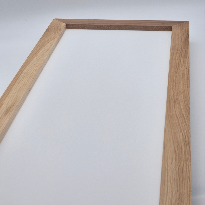 Brilagi - LED Lámpara de techo WOODY FRAME LED/40W/230V 120x30 cm IP44 roble