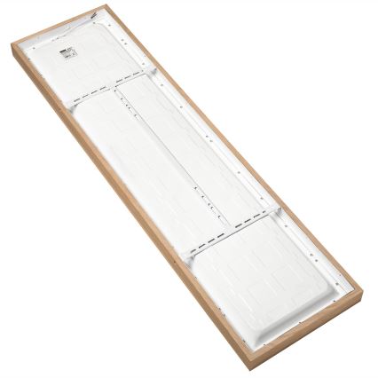 Brilagi - LED Lámpara de techo WOODY FRAME LED/40W/230V 120x30 cm IP44 roble