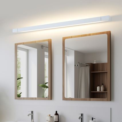 Brilagi - Iluminación LED para espejos de baño AQUA LINE LED/36W/230V 120 cm IP44 blanco CRI 90