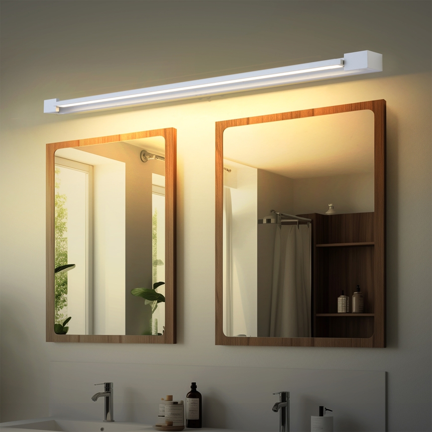Brilagi - Iluminación LED para espejos de baño AQUA LINE LED/36W/230V 120 cm IP44 blanco CRI 90