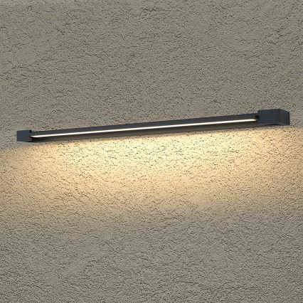 Brilagi - Iluminación LED para espejo de baño AQUA LINE LED/36W/230V 120 cm IP44 negra CRI 90