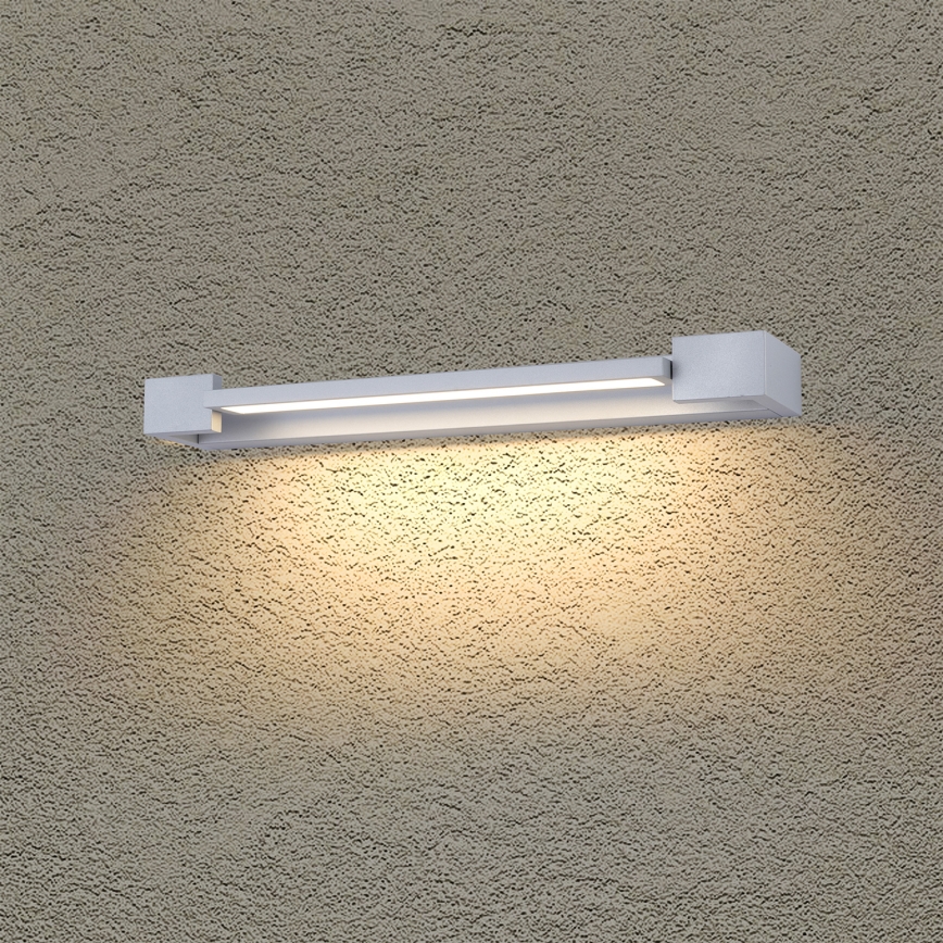 Brilagi - Iluminación LED para espejo de baño AQUA LINE LED/12W/230V 45 cm IP44 cromo mate CRI 90