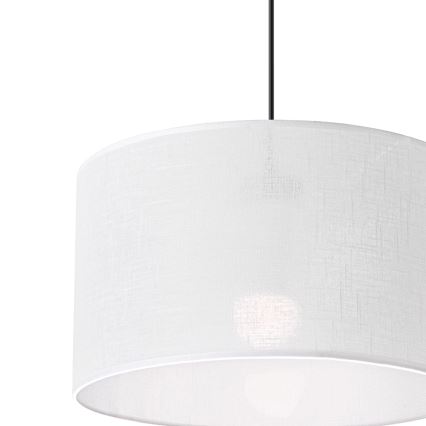 Brilagi - LED Lámpara colgante con cable ANTHONY 1xE27/60W/230V roble nogal/blanco