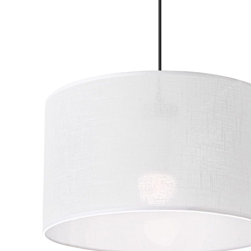 Brilagi - LED Lámpara colgante con cable ANTHONY 1xE27/60W/230V roble nogal/blanco