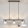 Brilagi - LED Lámpara colgante con cable AURA LUX 3xGX53/30W/230V negro/ahumado