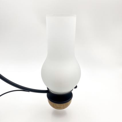 Brilagi - LED Lámpara colgante con cadena COTTAGE 3xE14/40W/230V haya/blanco