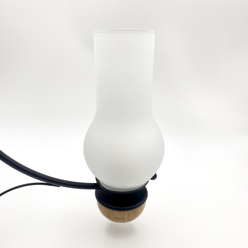 Brilagi - LED Lámpara colgante con cadena COTTAGE 3xE14/40W/230V haya/blanco