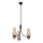 Brilagi - LED Lámpara colgante con cadena COTTAGE 3xE14/40W/230V haya/marrón