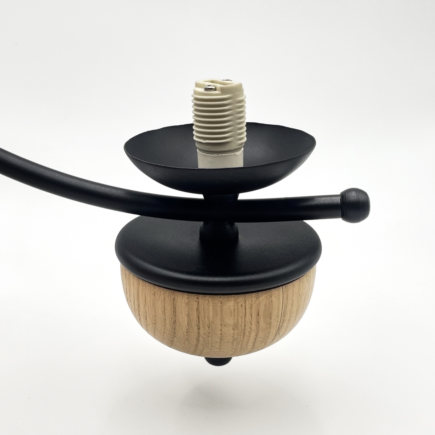 Brilagi - LED Lámpara colgante con cadena COTTAGE 3xG9/40W/230V haya/blanco