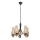 Brilagi - LED Lámpara colgante con cadena COTTAGE 5xE14/40W/230V haya/marrón