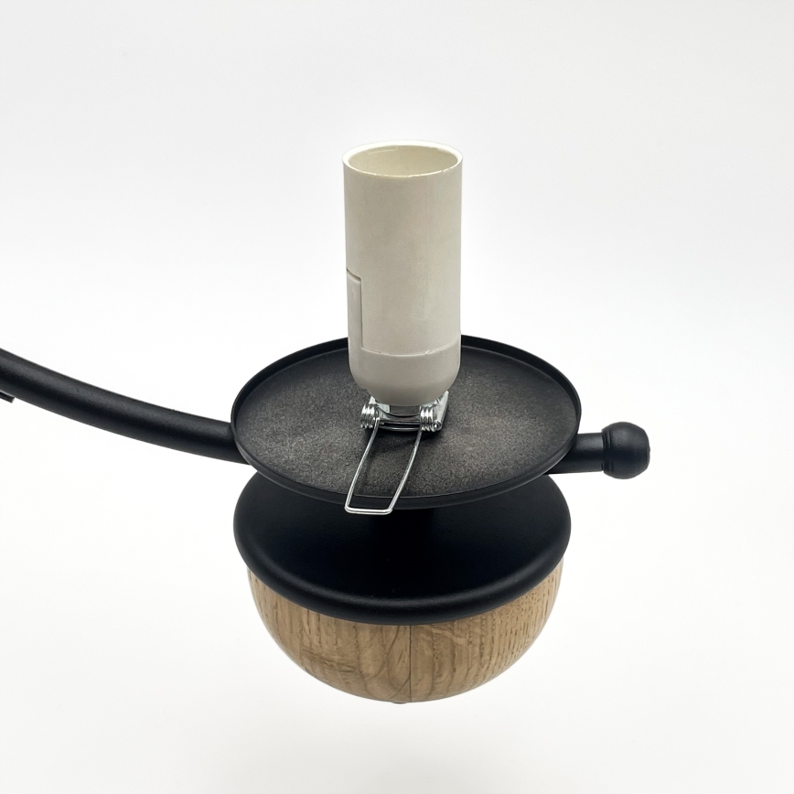 Brilagi - LED Lámpara colgante con cadena COTTAGE 5xE14/40W/230V haya/marrón
