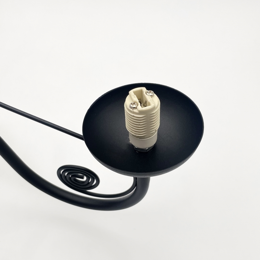 Brilagi - LED Lámpara colgante con cadena COTTAGE 5xG9/40W/230V negro/blanco