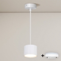 Brilagi - LED Lámpara colgante de cable STRIPY 1xGX53/15W/230V blanca