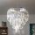 Brilagi - LED Lámpara colgante de cristal MOZART 5xE14/40W/230V cromo brillante