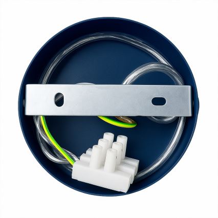 Brilagi - LED Lámpara colgante FLAMENGO 1xE27/60W/230V azul