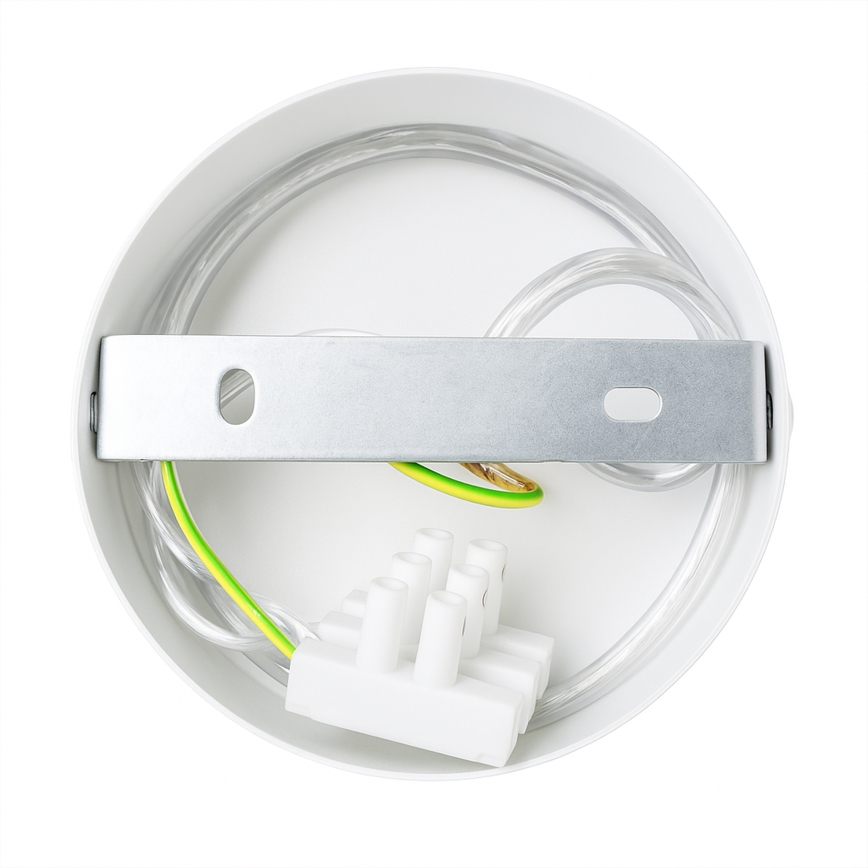 Brilagi - LED Lámpara colgante FLAMENGO 1xE27/60W/230V blanco