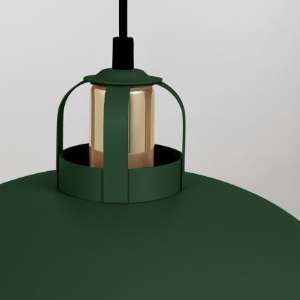 Brilagi - LED Lámpara colgante FLAMENGO 1xE27/60W/230V verde