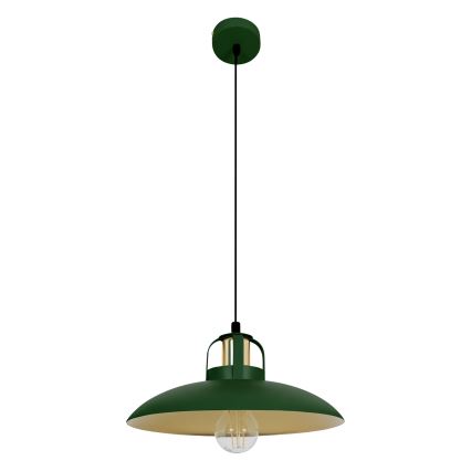 Brilagi - LED Lámpara colgante FLAMENGO 1xE27/60W/230V verde