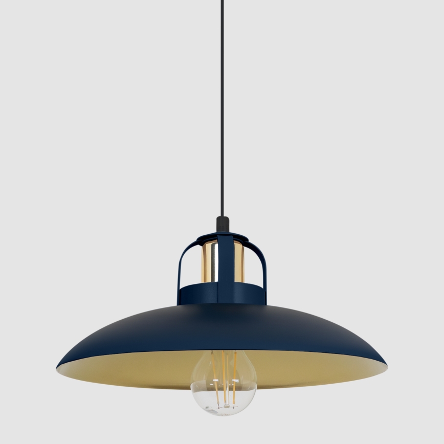 Brilagi - LED Lámpara colgante FLAMENGO 2xE27/60W/230V azul