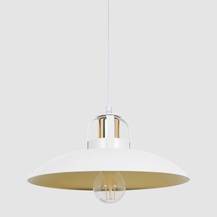 Brilagi - LED Lámpara colgante FLAMENGO 2xE27/60W/230V blanco