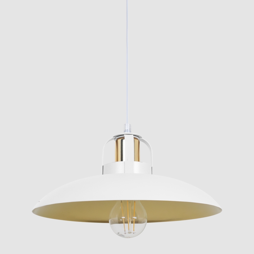 Brilagi - LED Lámpara colgante FLAMENGO 2xE27/60W/230V blanco