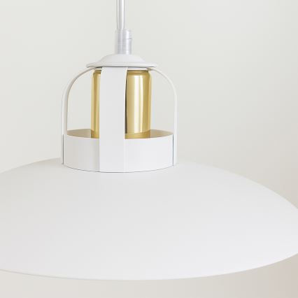 Brilagi - LED Lámpara colgante FLAMENGO 2xE27/60W/230V blanco