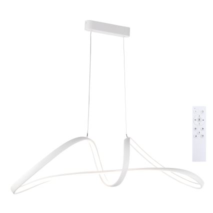 Brilagi - Lámpara colgante LED regulable con cable TWISTER LED/60W/230V 3000-6000K blanco + control remoto