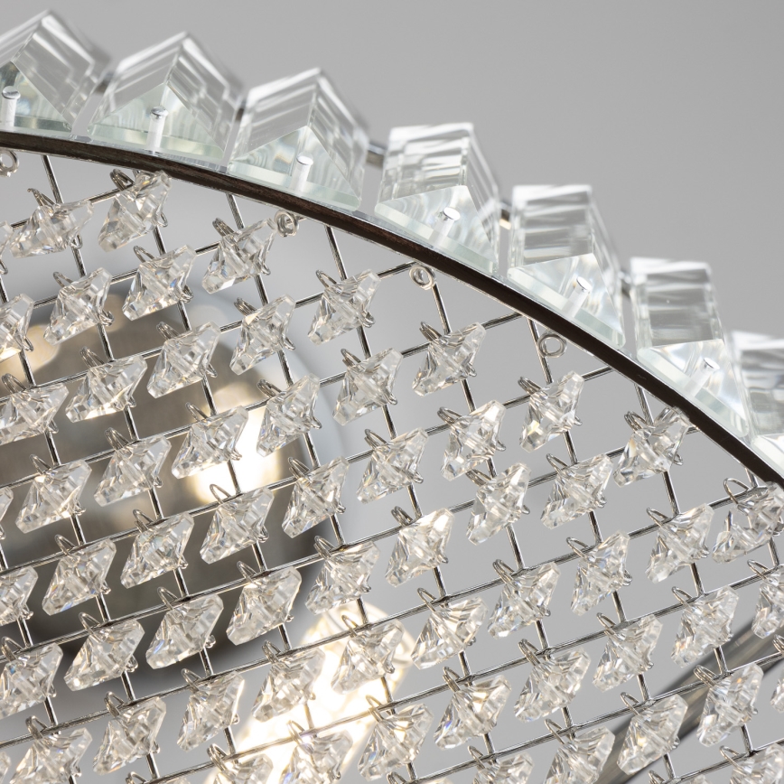 Brilagi - LED Lámpara de araña de cristal sobre cable GLAMOUR 5xG9/42W/230V