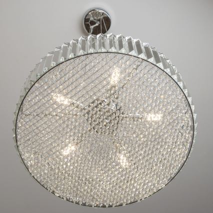 Brilagi - LED Lámpara de araña de cristal sobre cable GLAMOUR 5xG9/42W/230V