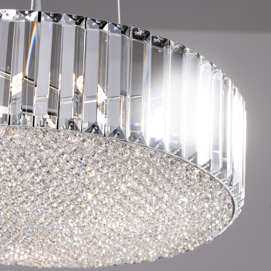 Brilagi - LED Lámpara de araña de cristal sobre cable GLAMOUR 5xG9/42W/230V
