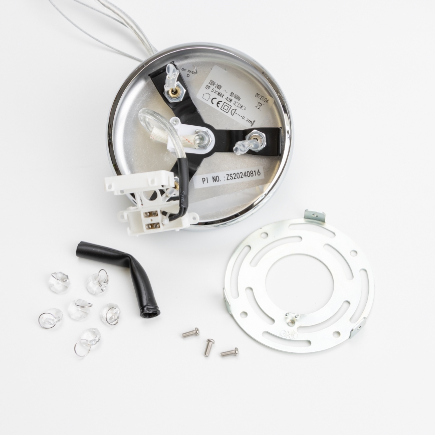 Brilagi - LED Lámpara de araña de cristal sobre cable GLAMOUR 5xG9/42W/230V