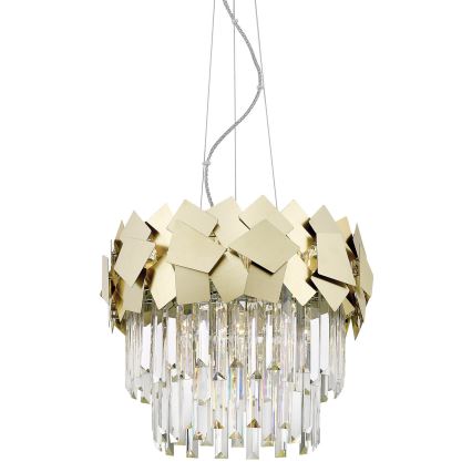 Brilagi - LED Lámpara de araña de cristal sobre cable MIRAGE 5xE14/40W/230V