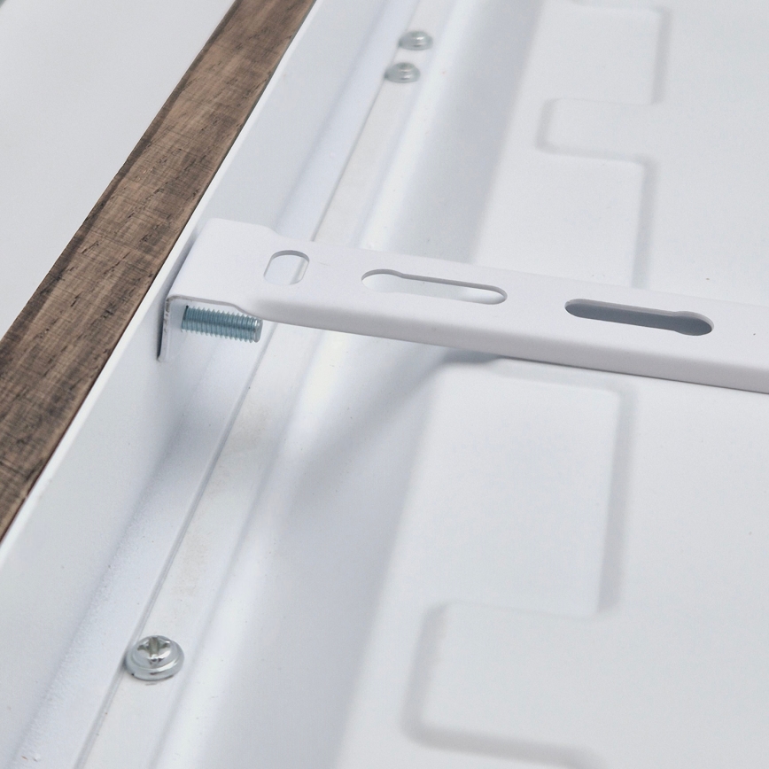 Brilagi - LED Lámpara de techo para baño WOODY FRAME LED/50W/230V 60x60 cm IP44 nogal