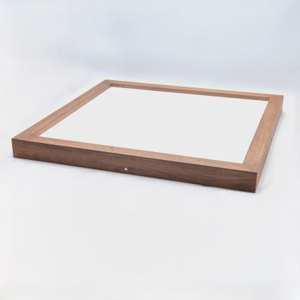 Brilagi - LED Lámpara de Techo para Baño WOODY FRAME LED/50W/230V 60x60 cm IP44 roble cereza