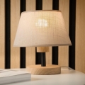 Brilagi - LED Lámpara de mesa ANTHONY 1xE27/60W/230V roble/beige