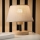 Brilagi - LED Lámpara de mesa ANTHONY 1xE27/60W/230V roble/beige