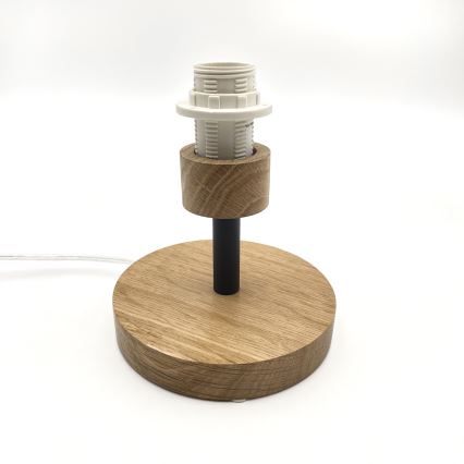 Brilagi - LED Lámpara de mesa ANTHONY 1xE27/60W/230V roble/beige