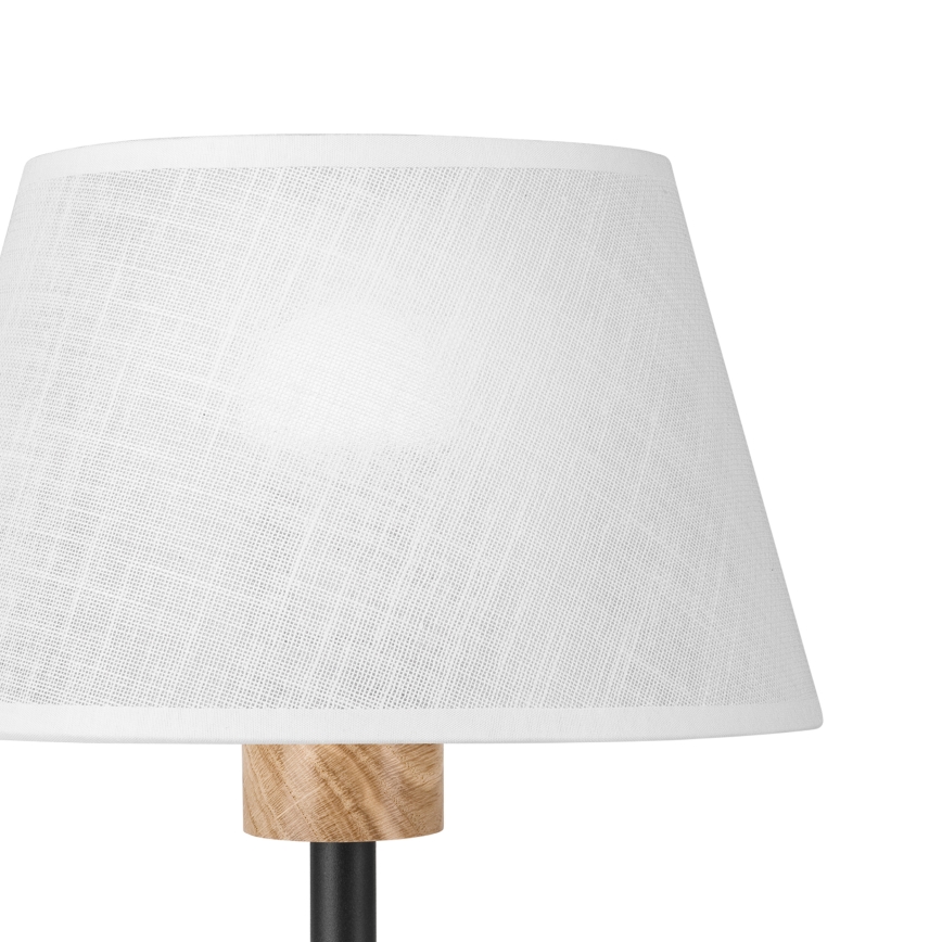 Brilagi - LED Lámpara de mesa ANTHONY 1xE27/60W/230V roble/blanco