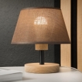 Brilagi - LED Lámpara de mesa ANTHONY 1xE27/60W/230V roble/marrón