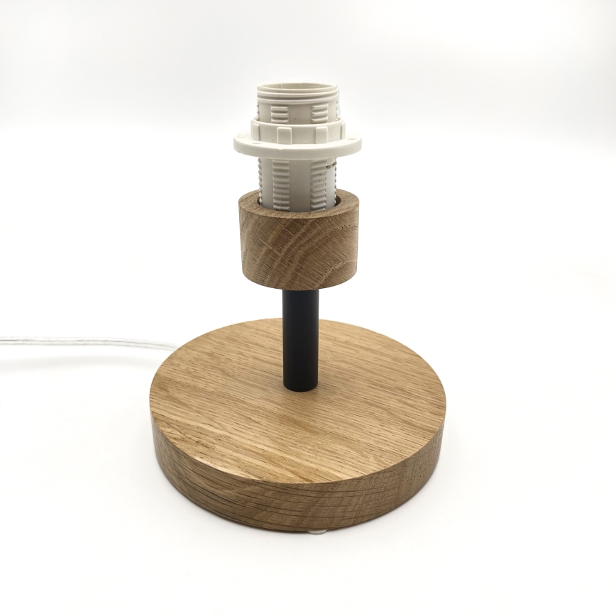 Brilagi - LED Lámpara de mesa ANTHONY 1xE27/60W/230V roble/negro