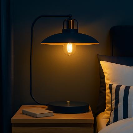 Brilagi - LED Lámpara de mesa FLAMENGO 1xE27/60W/230V azul