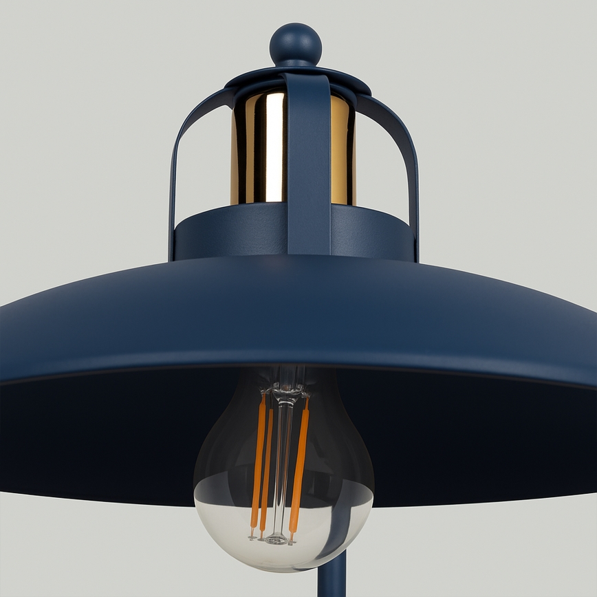 Brilagi - LED Lámpara de mesa FLAMENGO 1xE27/60W/230V azul