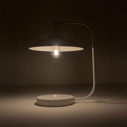 Brilagi - LED Lámpara de mesa FLAMENGO 1xE27/60W/230V blanco