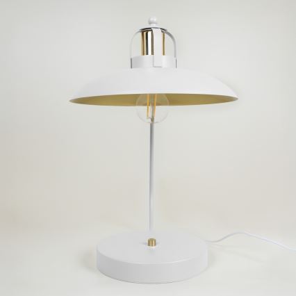 Brilagi - LED Lámpara de mesa FLAMENGO 1xE27/60W/230V blanco