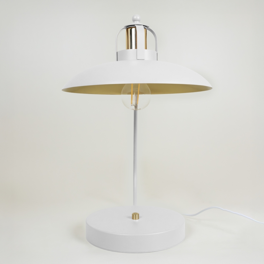 Brilagi - LED Lámpara de mesa FLAMENGO 1xE27/60W/230V blanco