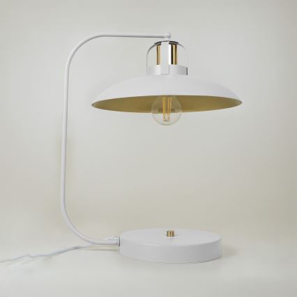 Brilagi - LED Lámpara de mesa FLAMENGO 1xE27/60W/230V blanco