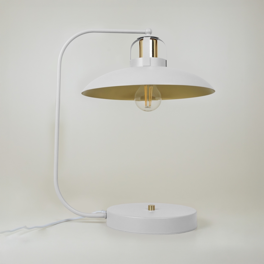 Brilagi - LED Lámpara de mesa FLAMENGO 1xE27/60W/230V blanco