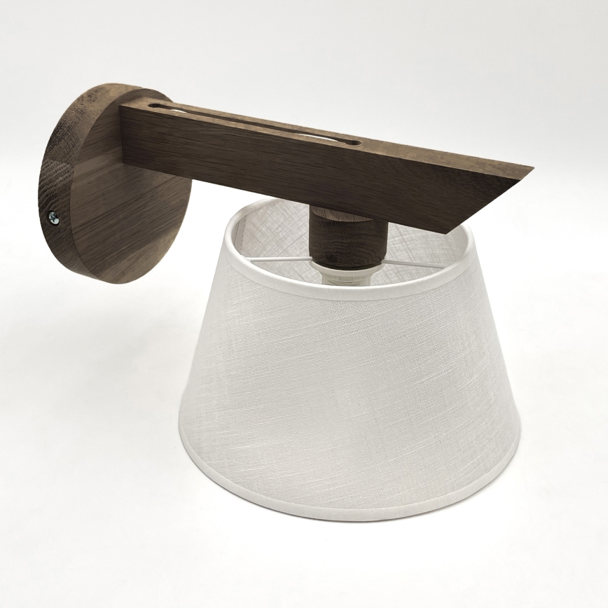 Brilagi - LED Lámpara de pared ANTHONY 1xE14/40W/230V roble nogal/blanco