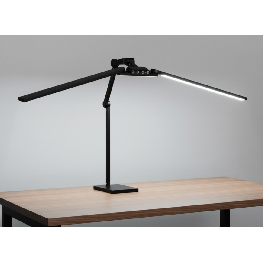 Brilagi - Lámpara de mesa LED regulable con control táctil VARIO LED/24W/230V 3000-6500K CRI 92 negra