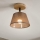Brilagi - LED  Lámpara de techo ANTHONY 1xE14/60W/230V roble/marrón